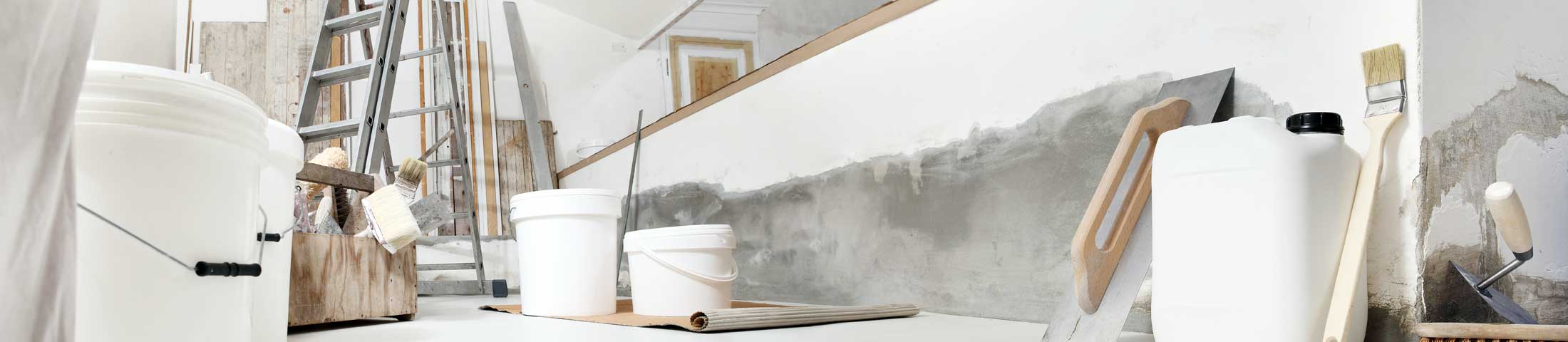 Outillage chantier peinture