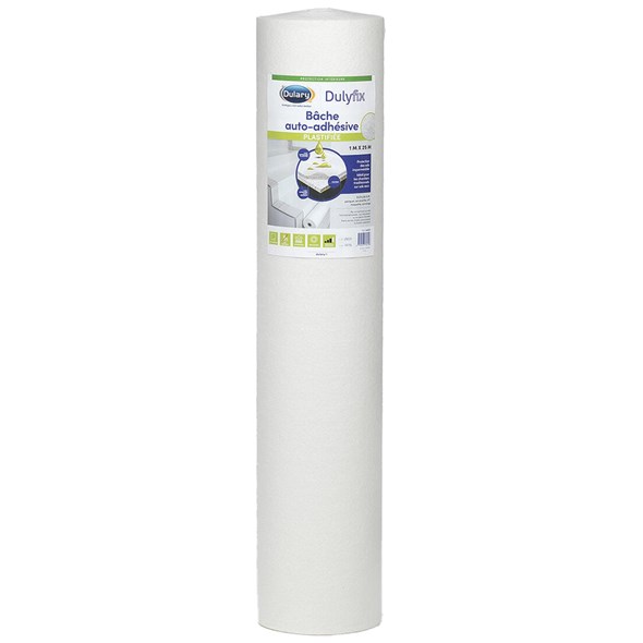 Bâche autoadhésive absorbante