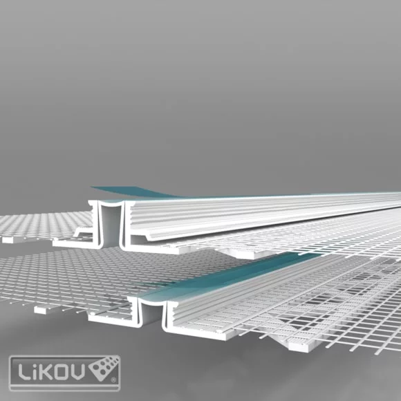 Profilé de dilatation universelle 2D LD-LI
